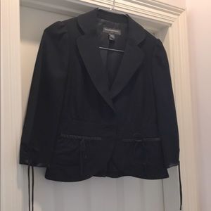 Black banana republic womens suit jacket